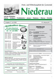 Niederau - Meissner Sportverein 08 - Hauptseite