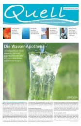 Die Wasser-Apotheke - Blog von VICIENTE.AT