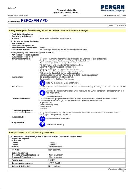 peroxan apo - Pergan GmbH