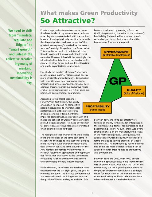 Green Productivity - E2 Management Corporation (E2M)