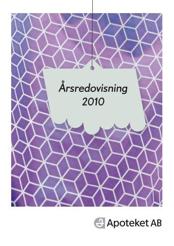Årsredovisning 2010 (PDF) - Apoteket