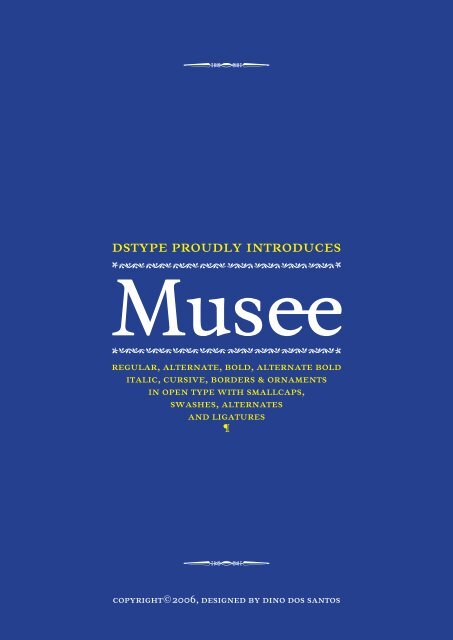 Musee Alternate - FontShop