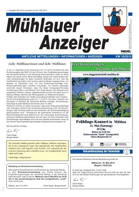 Mühlauer Anzeiger - Burgstädt