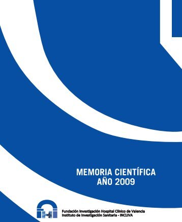 Memoria Científica INCLIVA 2009