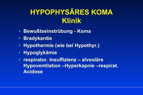 Coma diabeticum - Dr. Ingo Blank