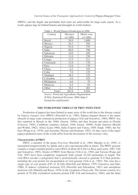 Business Potential for Agricultural Biotechnology - Asian Productivity ...