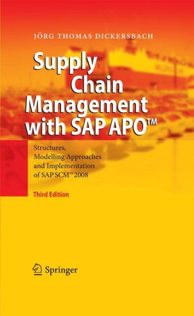 Supply Chain Management with APO