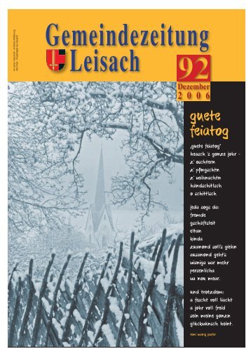 guete feiatog - Leisach - Land Tirol