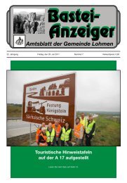 Amtsblatt der Gemeinde Lohmen