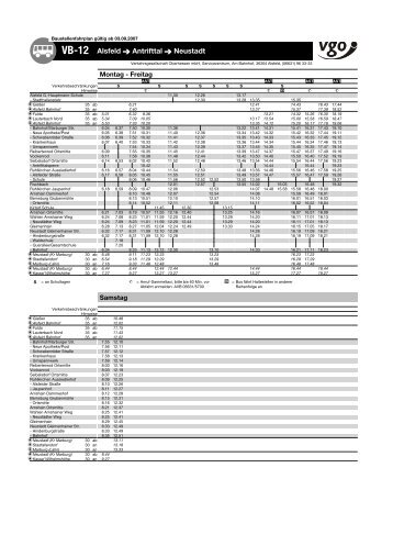 VB-12 Alsfeld Antrifttal Neustadt - VGO