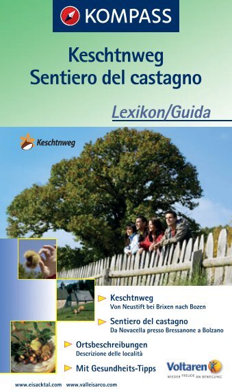 Keschtnweg Sentiero del castagno Lexikon/Guida