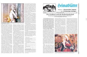 Die Zeidlerei und die Kulturlandschaft - 850 Jahre Stadt Bad ...