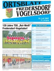 Fredersdorf-Vogelsdorf - MF-Dienstleistungen