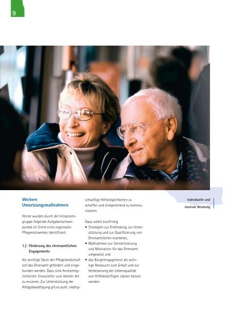 Innovative Wege zur Pflege älterer Menschen - Regionalportal ...
