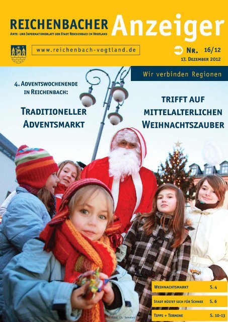 Traditioneller Adventsmarkt trifft auf mittelalterlichen ... - Reichenbach