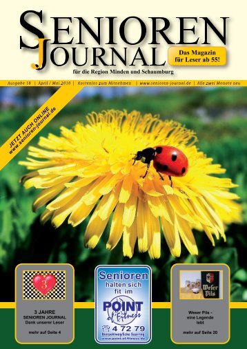 Ausgabe 18 - April / Mai 2010 - Senioren Journal