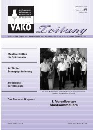 Zeitung - VAKÖ