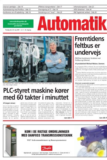 PLC-styret maskine kører med 60 takter i minuttet ... - Teknik og Viden