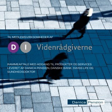 rammeaftale med adgang til produkter og services ... - Danica Pension