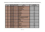 Branchenempfehlung zur Verwendung von ... - BauDatenbank
