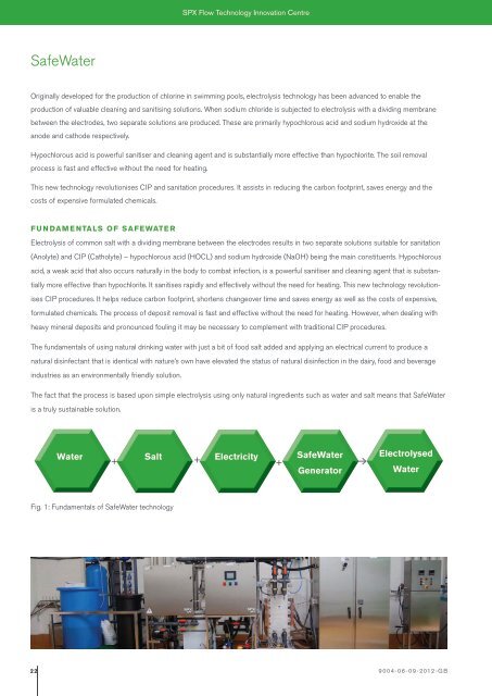 SPX Flow Technology Innovation Centre