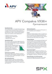 APV Compakva VX36+