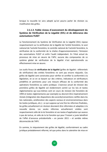 Rapport final APV au Cameroun- CED.pdf - Forest Peoples ...