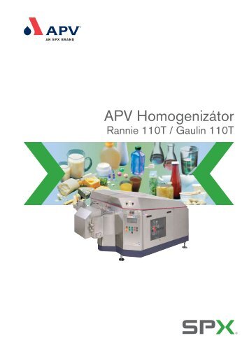 APV Homogenizátor - SPX