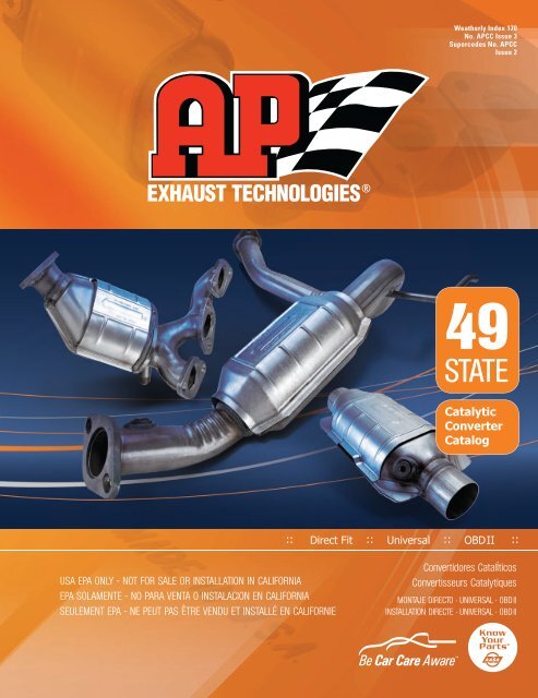 Catalytic Converter AP Exhaust 608266