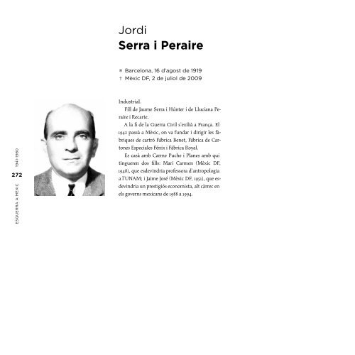 Esquerra a Mèxic (1941-1980) - Fundació Josep Irla