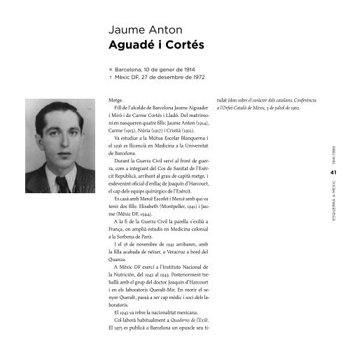 Esquerra a Mèxic (1941-1980) - Fundació Josep Irla