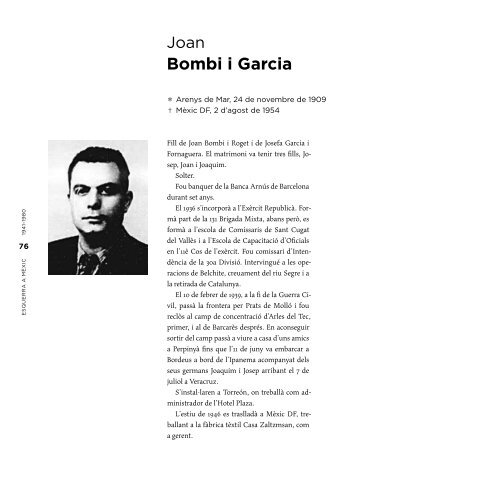 Esquerra a Mèxic (1941-1980) - Fundació Josep Irla