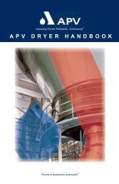 APV Dryer Handbook - Umbc