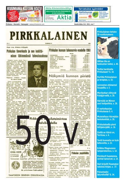 tai Pirkkalan keskustasta. - Pirkkalainen