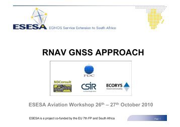 RNAV-GNSS-Approach [Compatibility Mode] - ESESA