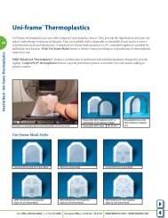 Uni-frame® Thermoplastics - CIVCO Medical Solutions