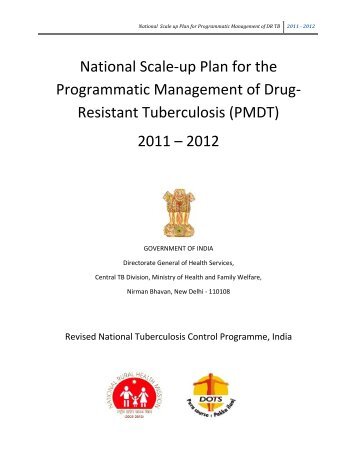 National PMDT Scale-up Plan - India - 2011-12 - TBC India