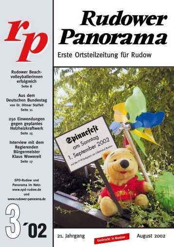 PDF-File: Rudower Panorama 3/2002