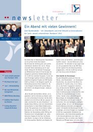 news letter - Umwelt Unternehmen Bremen