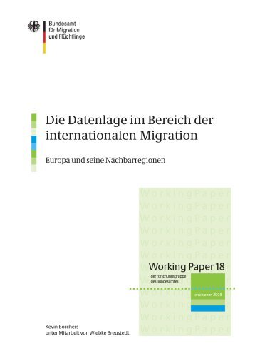 Datenlage zur internationalen Migration