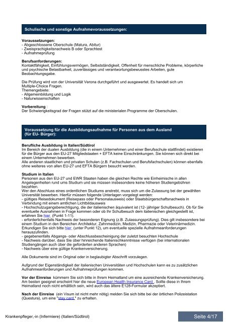 Arbeits- und Berufsinformationen - European JobGuide