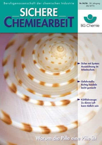 Sichere Chemiearbeit - Ausgabe April 2006 (PDF ... - Diemer GmbH