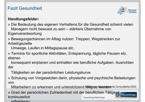 Jetzt soll ich mich auch noch um Gesundheit - Betriebliches ...