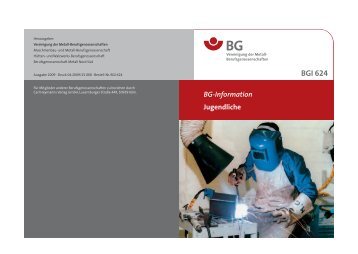 BGI 624 - Arbeitssicherheit.de