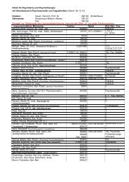 Mitarbeiterverzeichnis - Klinik für Psychiatrie Jena