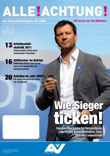 Das Sicherheitsmagazin der - Alle Achtung