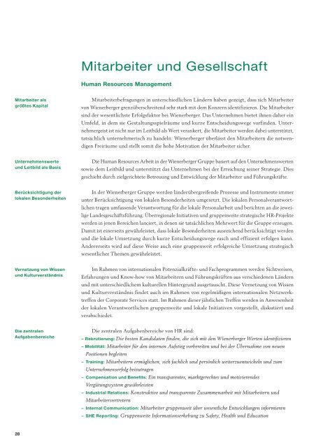 Nachhaltigkeitsbericht 2009 - Denkstatt