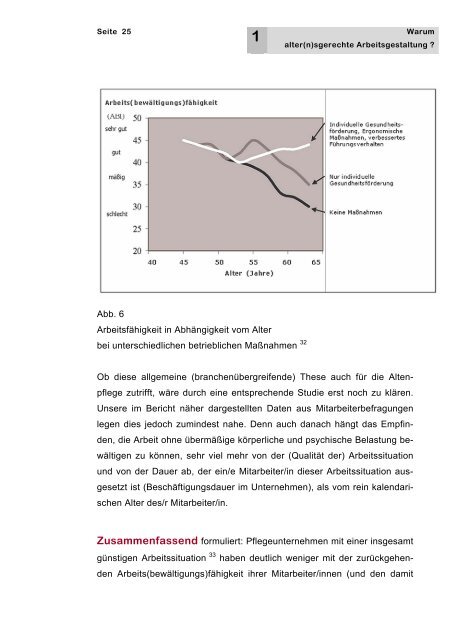 Alter(n)sgerechte Arbeitsplätze in der Altenpflege - Equal Altenhilfe