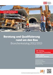 PDF herunterladen : Qualifizierung & Beratung rund - DB Training