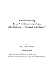 Flexibilisierung von Arbeitszeit und Arbeitsort.DOC